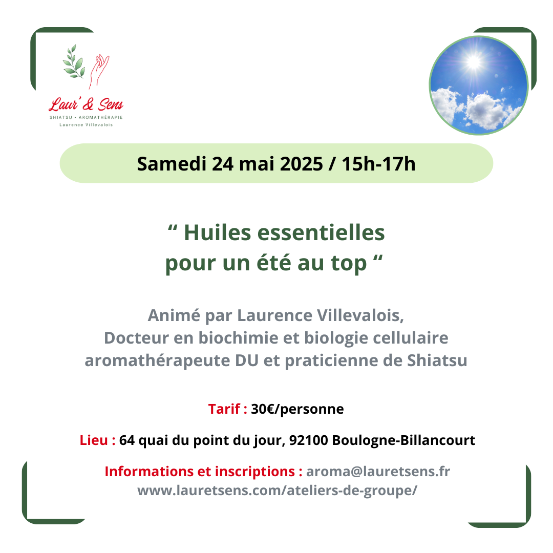 annonce atelier été